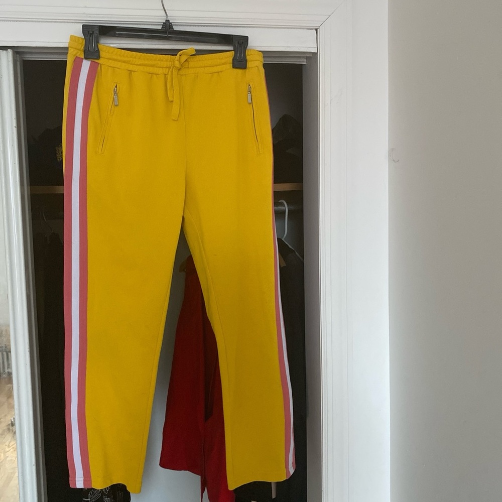 Hot Authentic Rebecca Minkoff “Jolie” Striped Track Pants Size XS